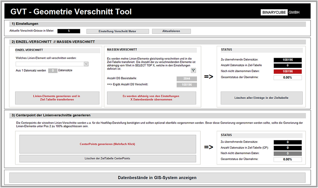 BINARYCUBE GMBH - Rüchligweg 55 - 4125 Riehen – Basel  - Schweiz // Vollumfängliche Informatiklösungen / ERP / CRM / Applikationen / Datenbanken / Konzeptionierung / Gesamt-Koordinationen / Erhaltungsplanung / Ingenieurwesen / Netzwerk / Software-Entwicklung / Schulungen / Projektportfolio / Infrastruktur-Koordination / GIS / Schnittstellen und weiteres