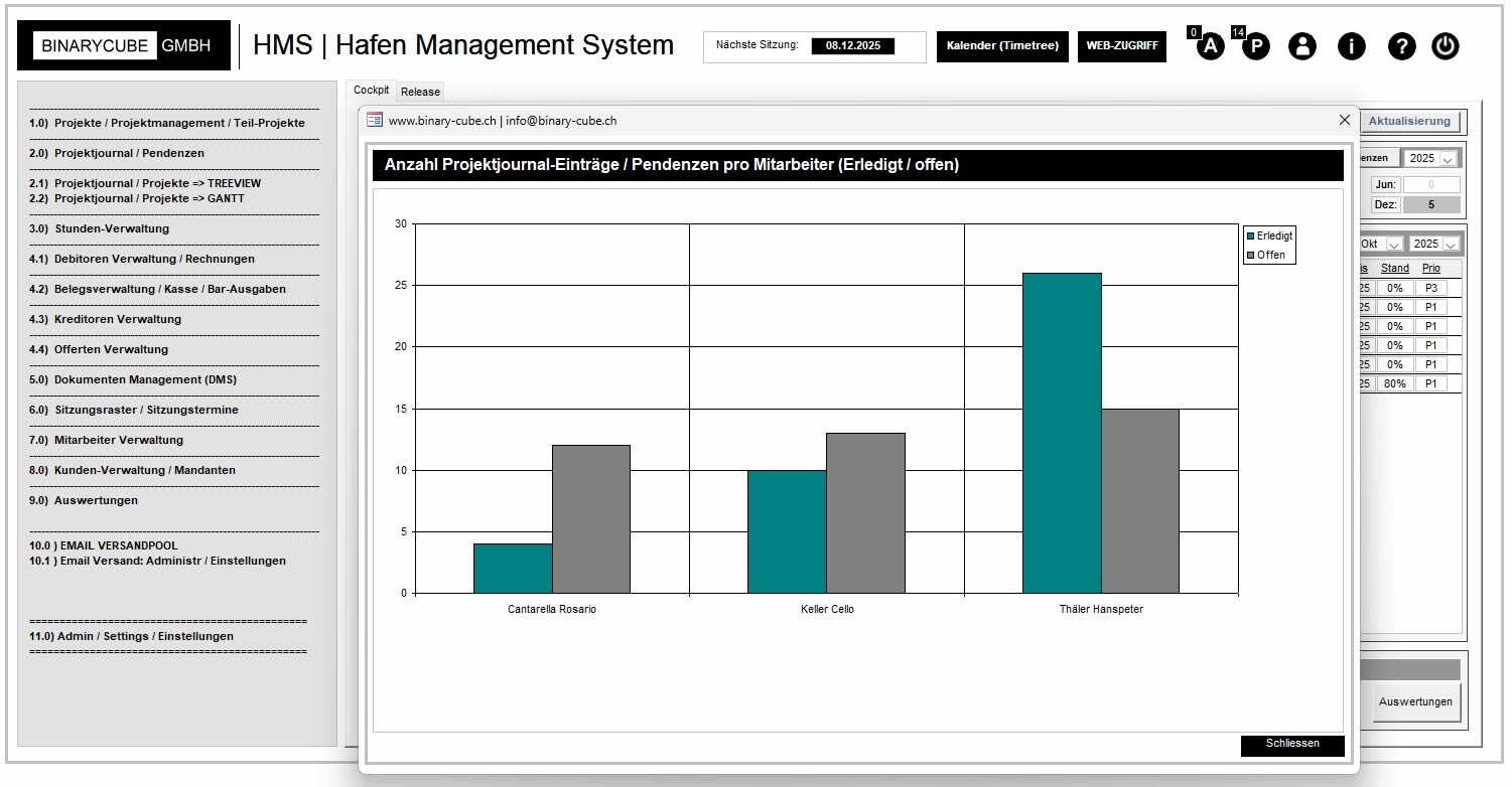 BINARYCUBE GMBH - Rüchligweg 55 - 4125 Riehen – Basel  - Schweiz // Vollumfängliche Informatiklösungen / ERP / CRM / Applikationen / Datenbanken / Konzeptionierung / Gesamt-Koordinationen / Erhaltungsplanung / Ingenieurwesen / Netzwerk / Software-Entwicklung / Schulungen / Projektportfolio / Infrastruktur-Koordination / GIS / Schnittstellen und weiteres